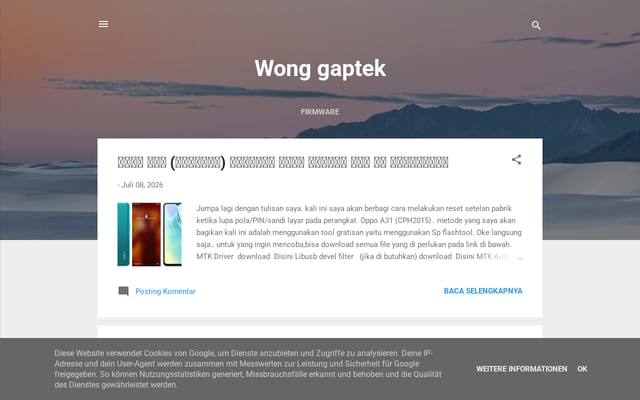 Screenshot of wonggaptek212.blogspot.com