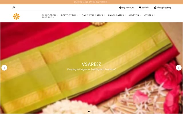 Screenshot of vsareez.com