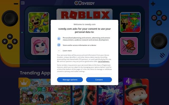 Screenshot of sveedy.com