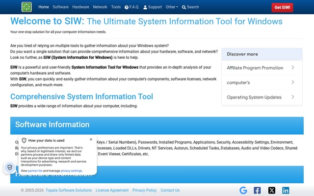 Screenshot of gtopala.com