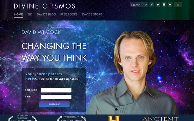 Screenshot of divinecosmos.com