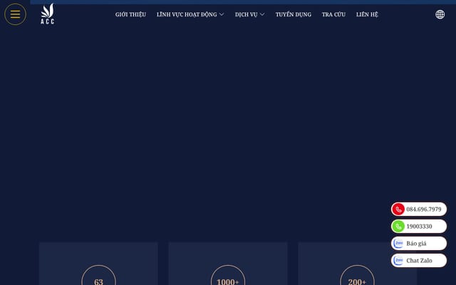 Screenshot of accgroup.vn