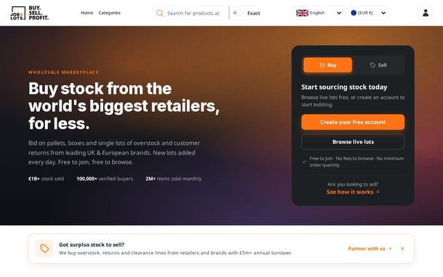 Screenshot of jobalots.com