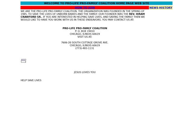 Screenshot of prolf.net