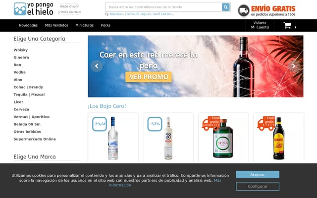 Screenshot of yopongoelhielo.com