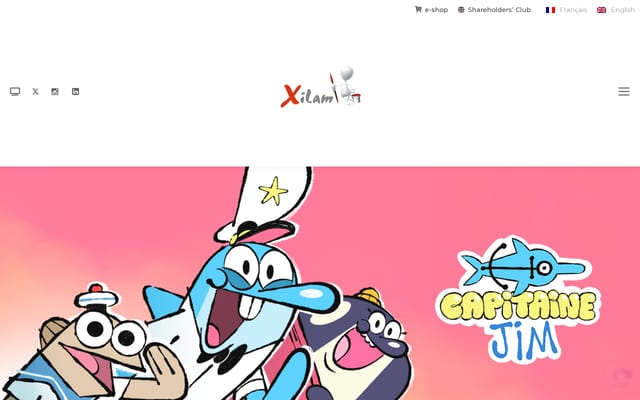 Screenshot of xilam.com