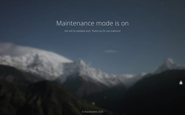 Screenshot of asiamarkets.com