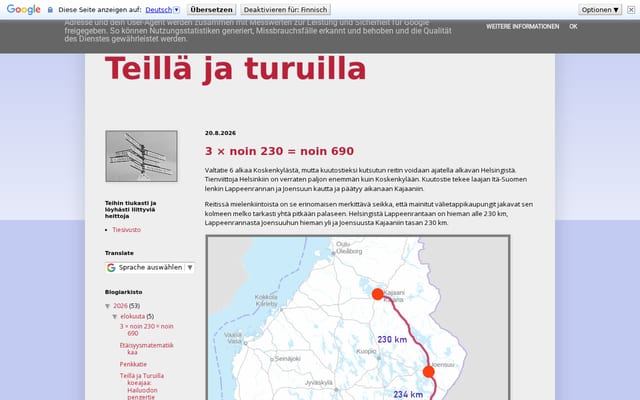 Screenshot of teilla.blogspot.com