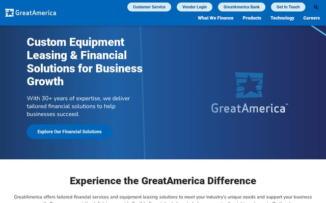 Screenshot of greatamerica.com