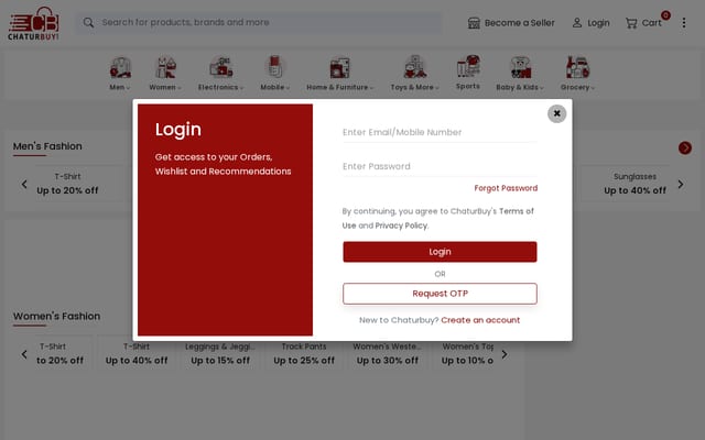 Screenshot of chaturbuy.com
