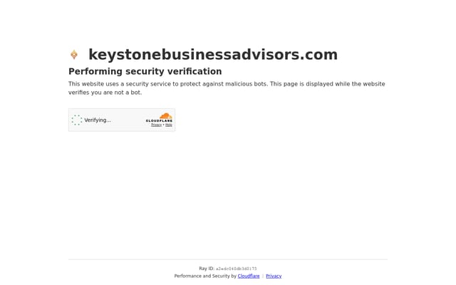 Screenshot of keystonebusinessadvisors.com