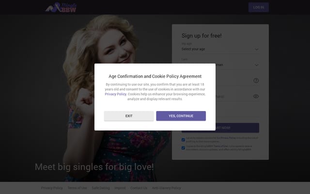 Screenshot of minglebbw.com