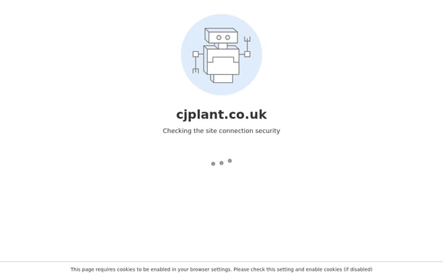 Screenshot of cjplant.co.uk