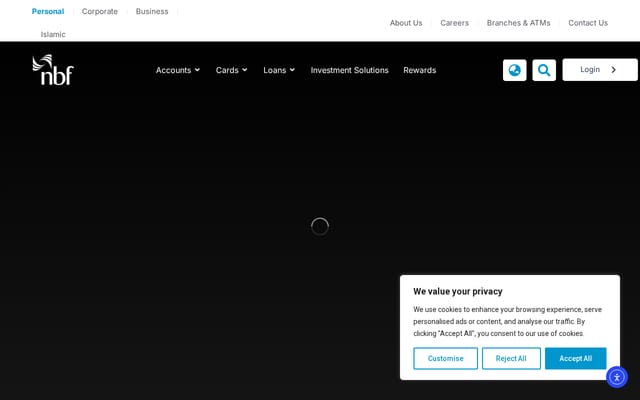 Screenshot of nbf.ae