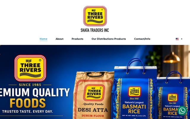 Screenshot of threeriversfoods.com