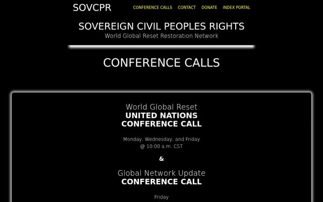 Screenshot of sovcpr.com