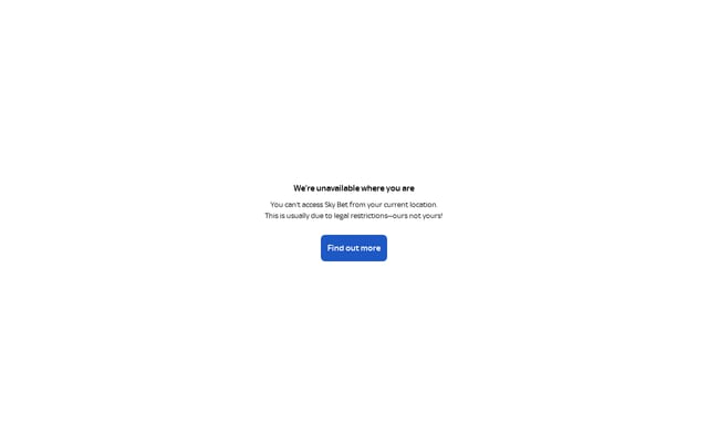 Screenshot of skybet.com
