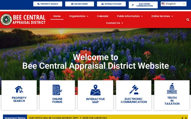 Screenshot of beecad.org