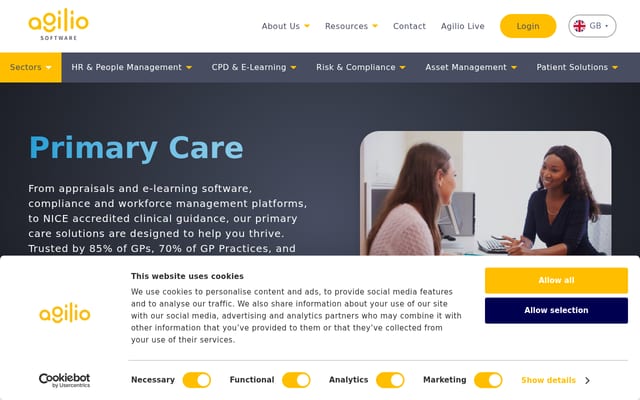 Screenshot of clarity.co.uk
