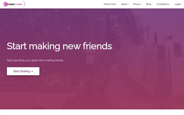 Screenshot of meetyou.me