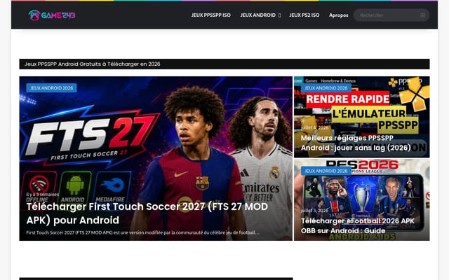 Screenshot of game243.net