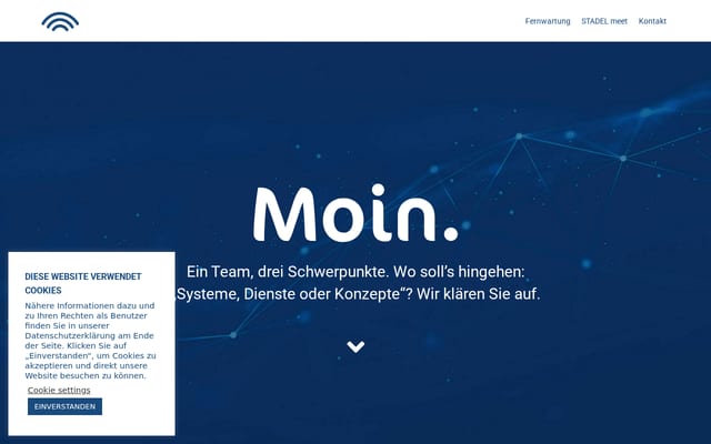 Screenshot of stadel.info