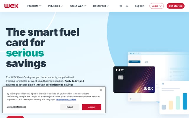 Screenshot of wrightexpress.com