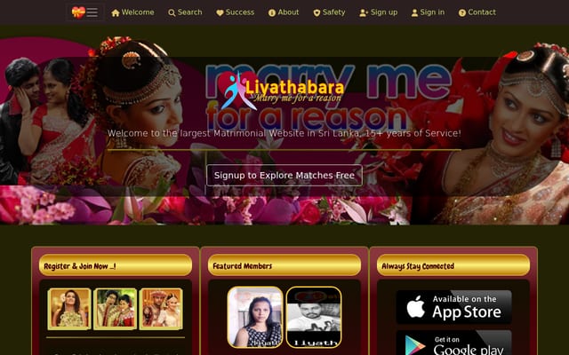Screenshot of liyathabara.com