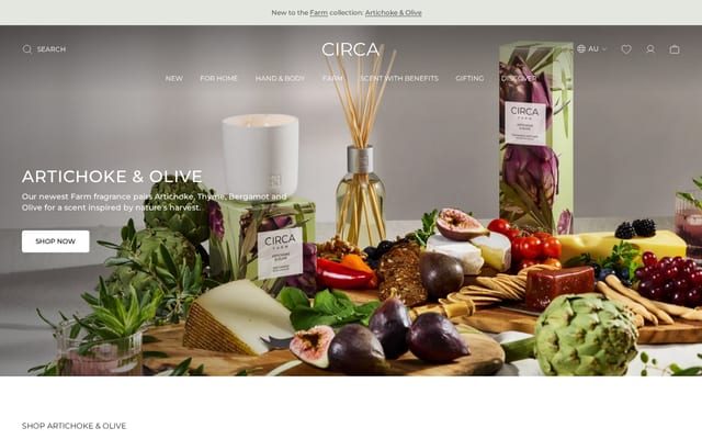 Screenshot of circa.com.au