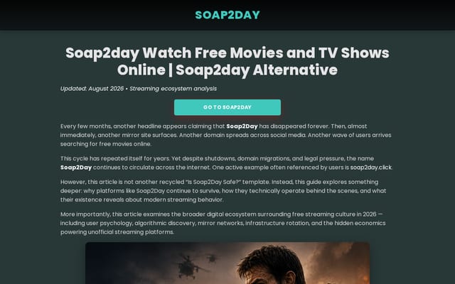 Screenshot of soap2day.click