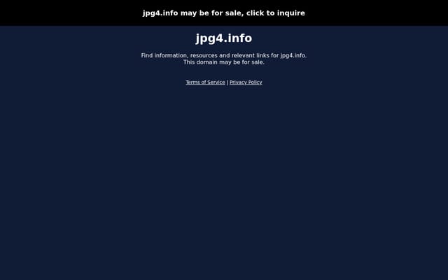 Screenshot of jpg4.info