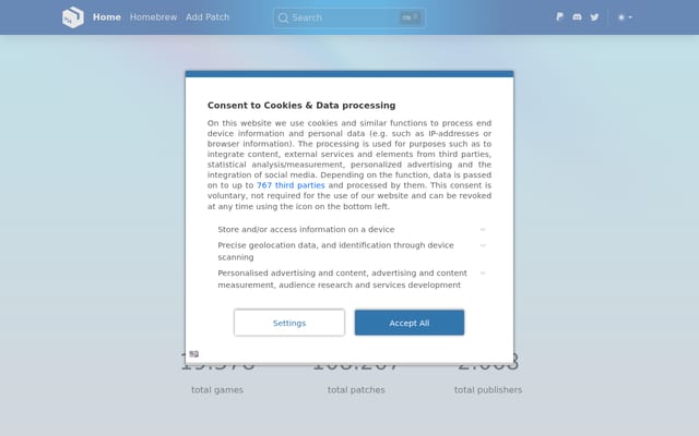Screenshot of orbispatches.com