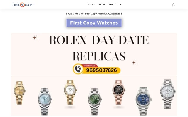 Screenshot of timeocart.in