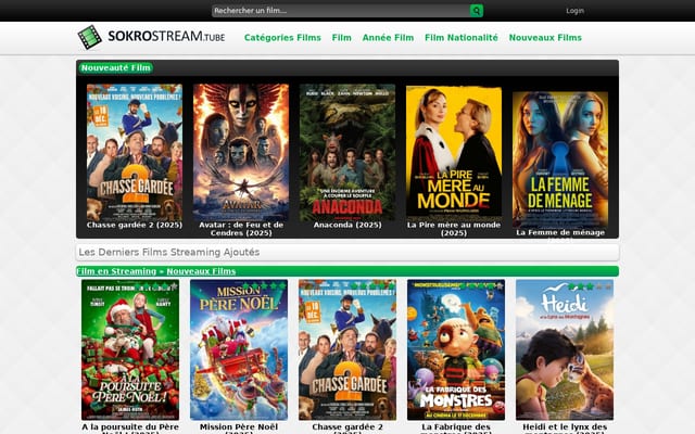 Screenshot of sokrostream.tube
