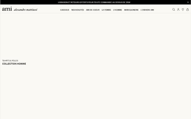 Screenshot of amiparis.com