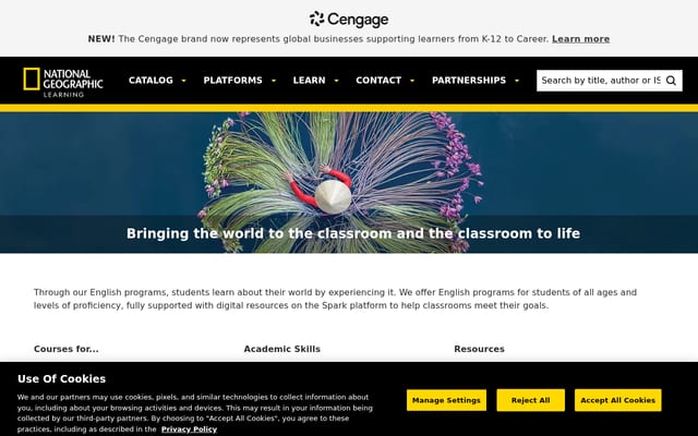 Screenshot of eltngl.com