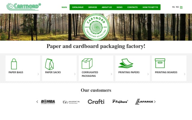 Screenshot of cartnord.md
