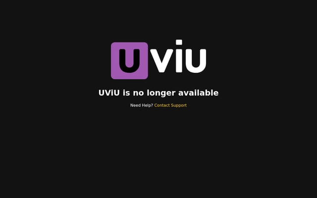 Screenshot of uviu.com