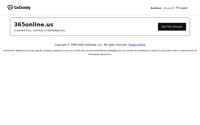 Screenshot of 365online.us