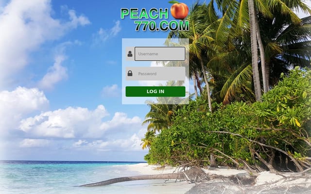 Screenshot of peach770.com