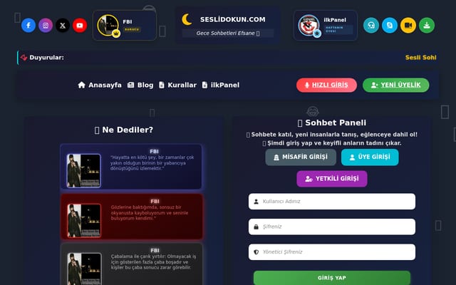 Screenshot of seslidokun.com