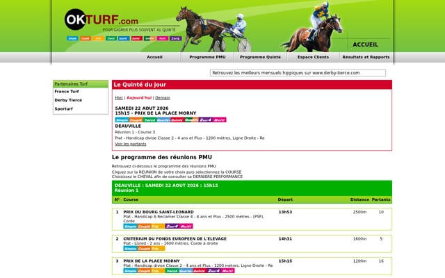 Screenshot of okturf.com