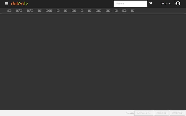 Screenshot of dotoritv.com