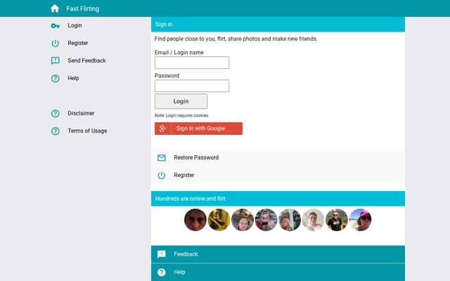 Screenshot of fastflirting.com