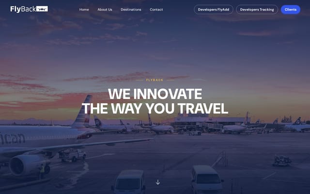 Screenshot of flyback.mx