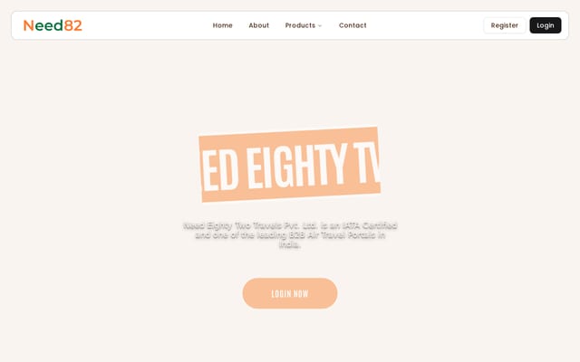 Screenshot of need82.com