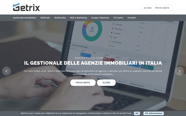 Screenshot of getrix.it