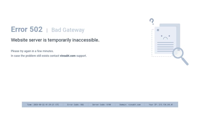 Screenshot of vinsabt.com