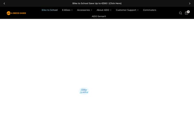 Screenshot of adoebike.com