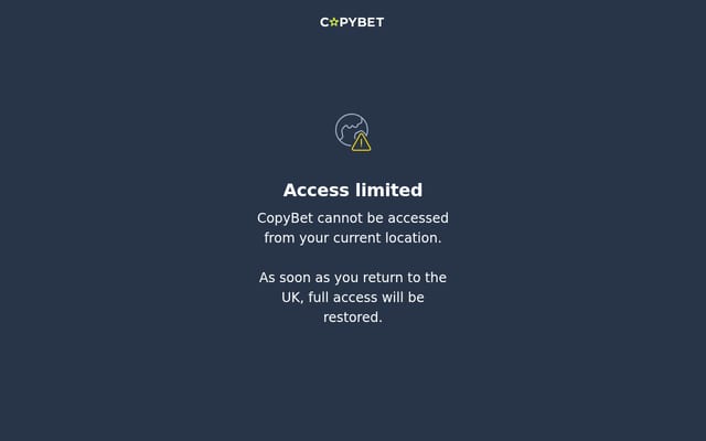 Screenshot of copybet.com